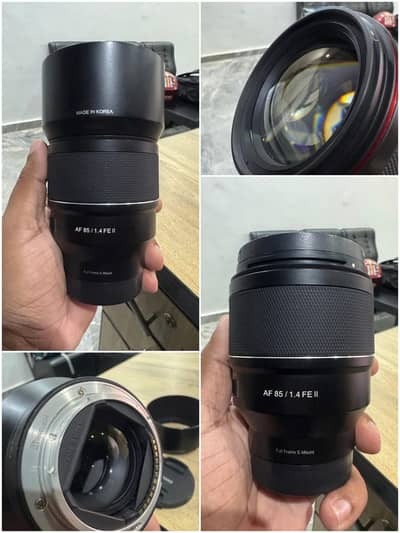 Samyang 85mm f1.4 FE II for sony e mount