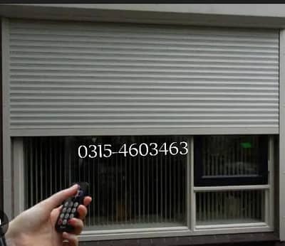 automatic roller shutters for industry, garage and stores