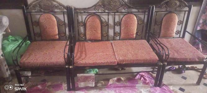 iron sofa