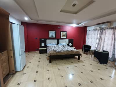 Studio Apartment Full Furnished For Rent Short And Long Period In Heights 2 Phase 6 Bahria Town Rawalpindi