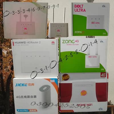 jazz home WiFi Router zong bolt ultra router Huawei original router