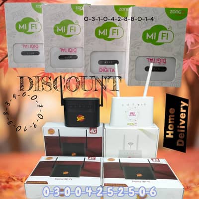 jazz 4g router zong 4G ROUTER zong MBB cloud & usb available