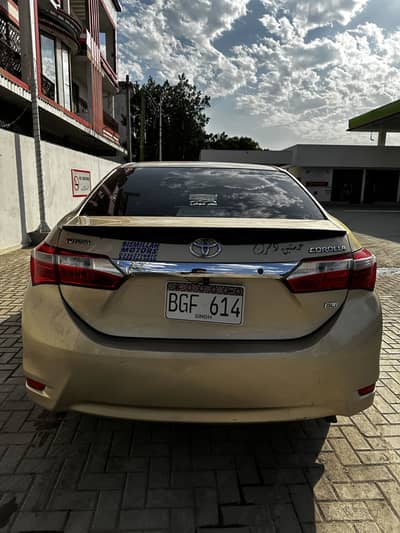 Corolla Gli 2016 model full geniune