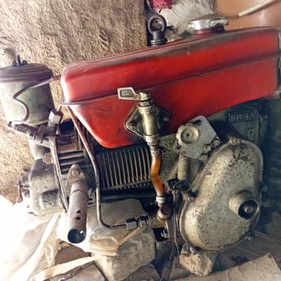 SWAN Diesel Engine (6HP Diesel Petter) – Good Working Condition