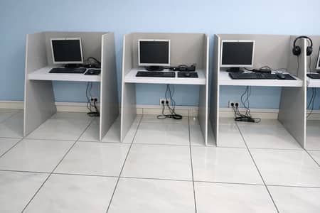 Computer Tables / Study Desks with Partition – Excellent Condition