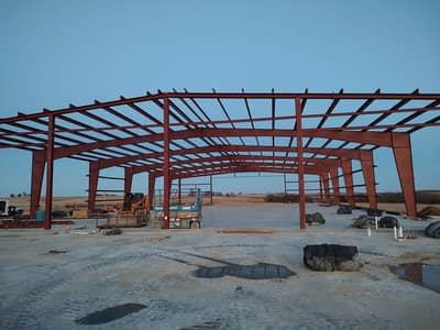 PEB Buildingd Shed Industrial Steel structure marque dairy shed