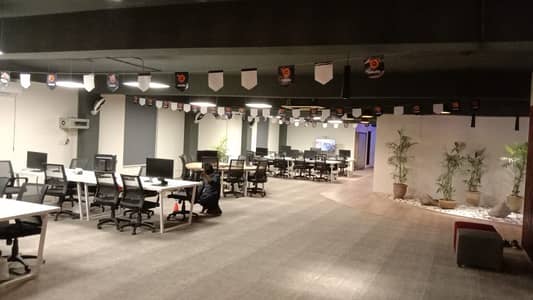 2500 SQ FT PLAZA FLOOR IS AVAILABLE FOR RENT IN GULBERG