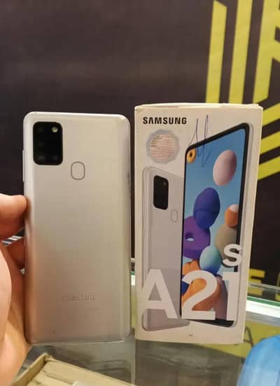 Samsung galaxy A 21s 4 128gp full box dual SIM approved h