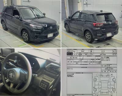 Toyota raize xs 2021 alloy rims