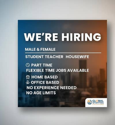 Flexible Work Opportunities for All!