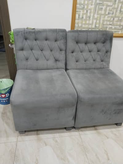 2 single sofa