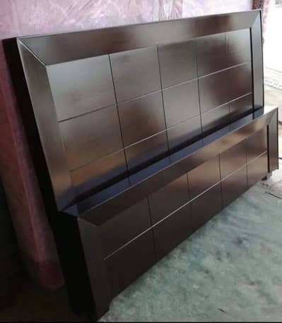 bed / bed set / wooden bed /double bed / side tables & Dressing table