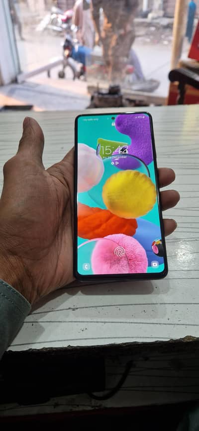 Samsung A51 6gb 128gb good condition with box orignal not open rapair
