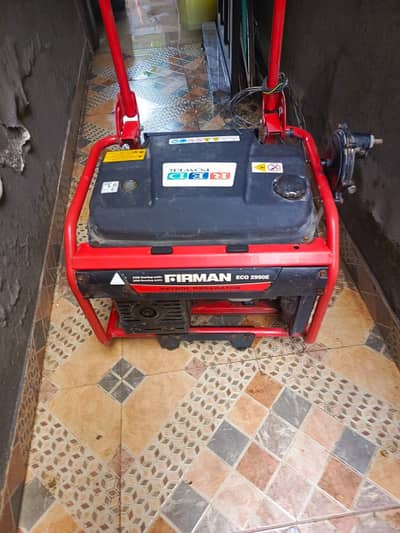 FIRMAN ECO 2990E petrol generator* with a petrol and gas connection