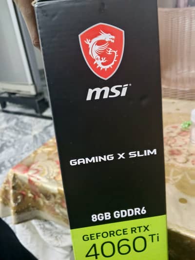 MSI 4060TI GAMING X SLIM 8GB