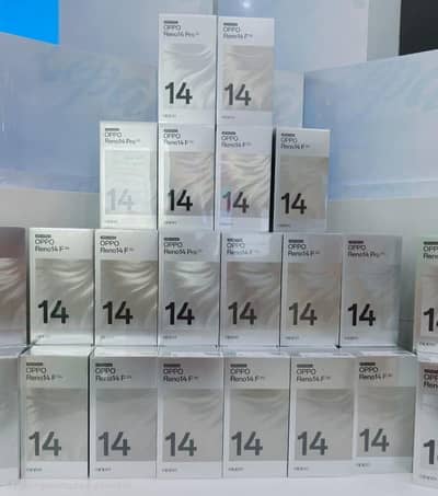 Oppo Reno 14F Box Pack/ Reno 14 Pro 5G / 12F / A6 Pro / A5 / A6x / A5i