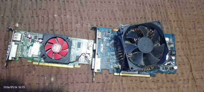 1gb and 1gb ke do graphic card hai exchange possible