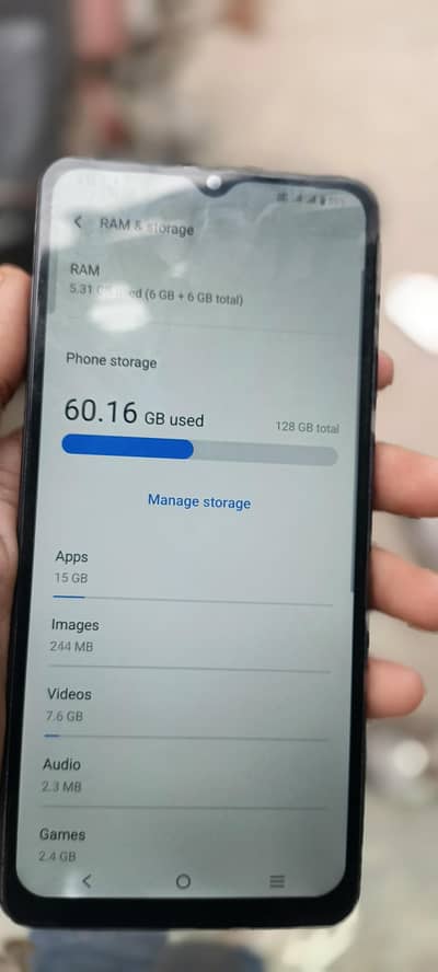 vivo y27  side finger all ok only panel change 6/128