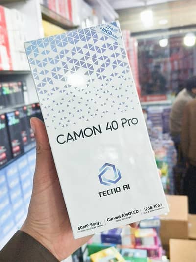 Camon 40 pro available on installment without any grantee