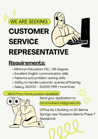 Hiring Customer Service Representative – Metalink BPO (PVT) LTD