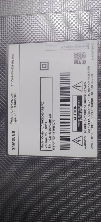 Samsung 40"k5000 non smart for 4sell