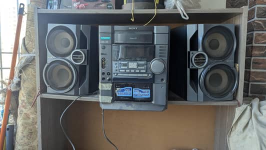 sony mhc-vx333 hifi V-groove