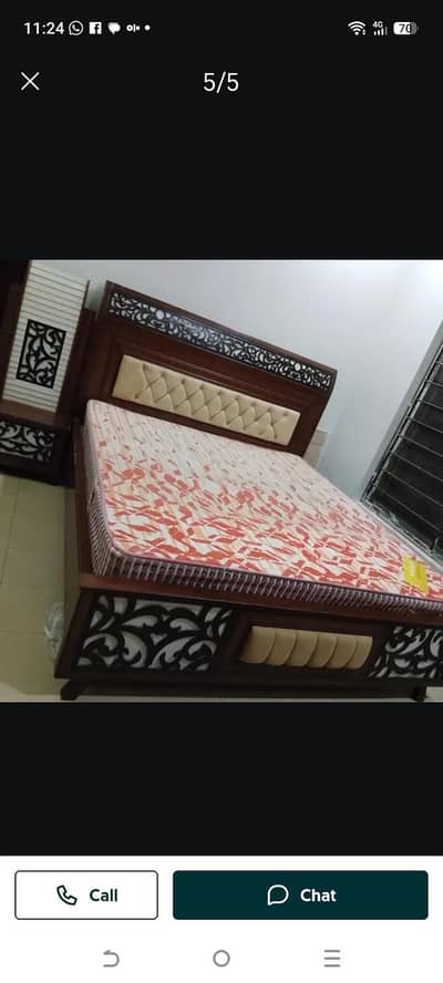 stylish designer bed sale on cheap rate 03315355031 contact no