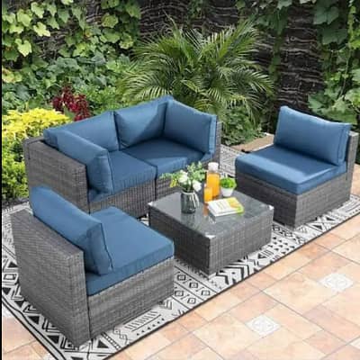 Rattan sofa set