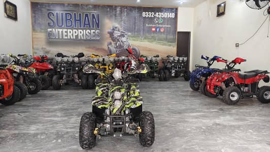 Latest 70cc Sports Raptor Atv Quad 4 Wheel Bikes Delivery In All Pak