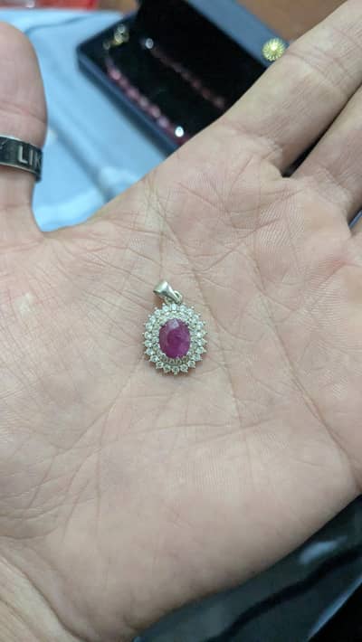 ruby necklace