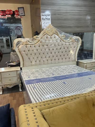 king size bed set with 8inch mattress