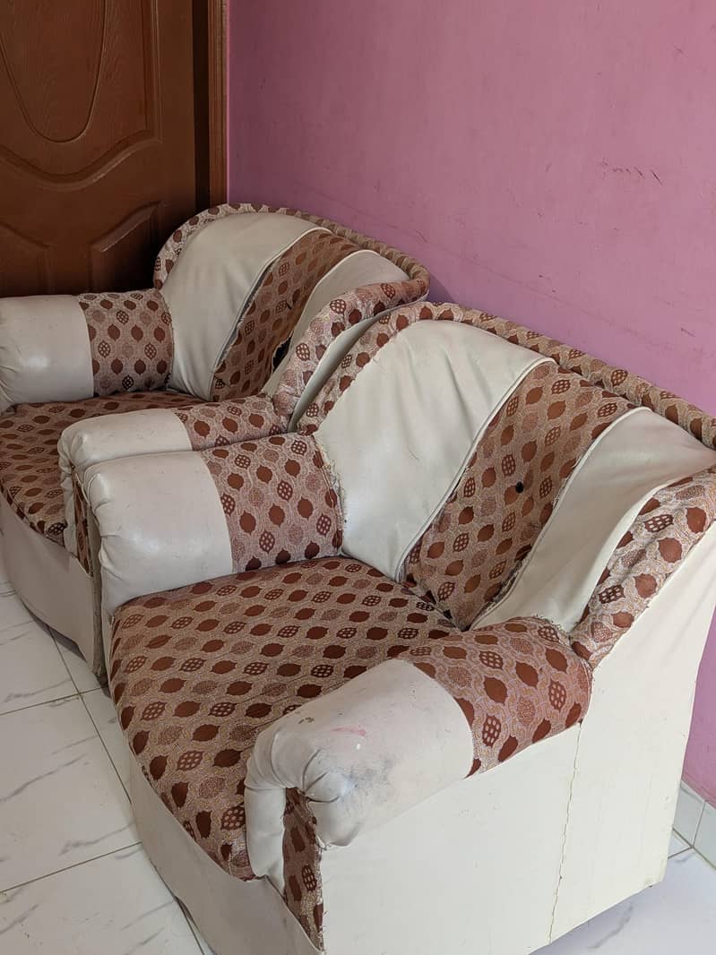 complete sofa set (2+1+1) 8
