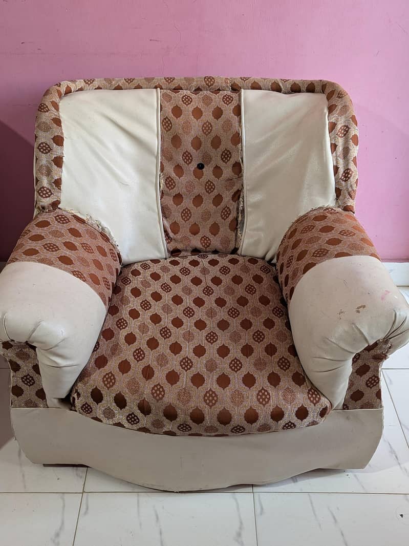 complete sofa set (2+1+1) 9