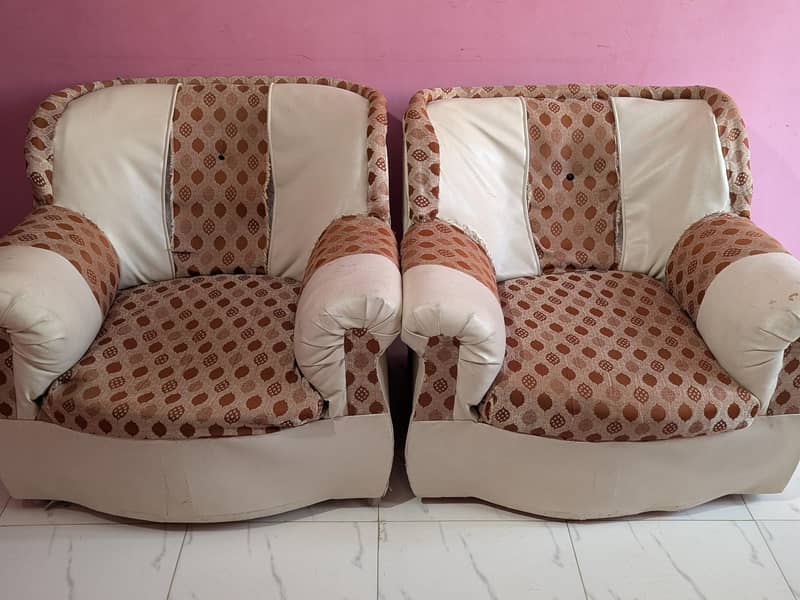 complete sofa set (2+1+1) 10