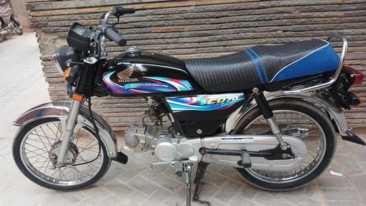 Honda cd70 applied