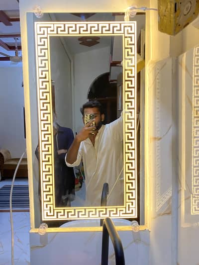 LED lights Mirror 5mm glass