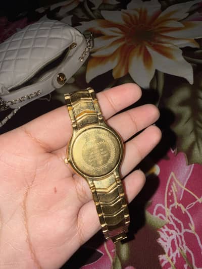 Swiss continental 18k gold plated