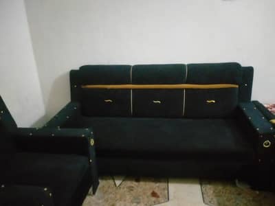 5 siter sofa and dublle bed 