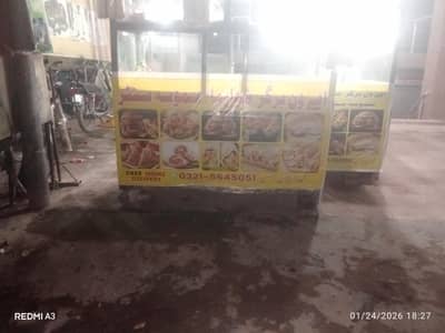 hot plate counters sharwama and burger