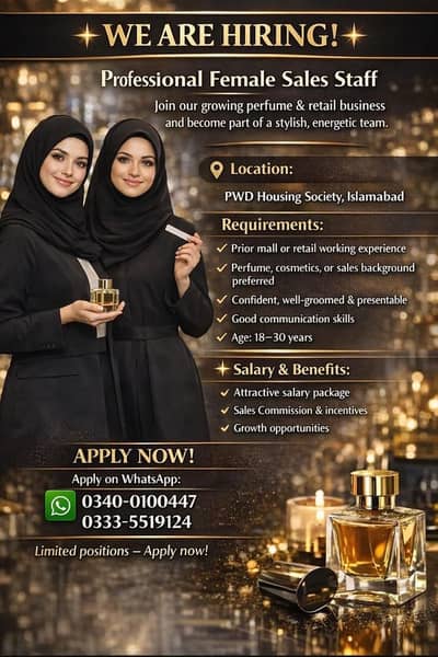 Profession sales nd marketing executives are Required