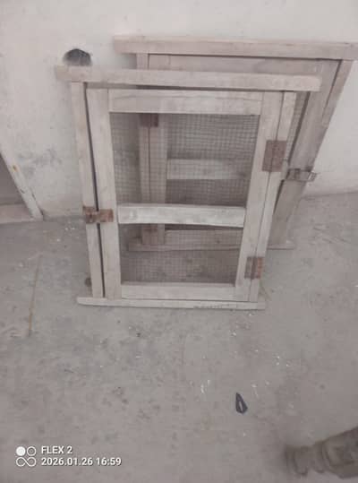 cage doors available 2 piece urgent sale