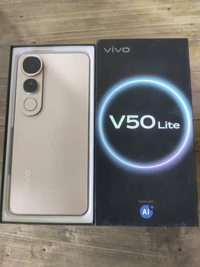 vivo v50 lite 8gbram 256gbrom just like new