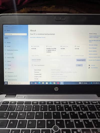 HP laptop Elite book