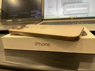 Iphone 16 pro max Complete box 100BH Apple Warranty