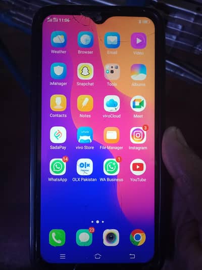 vivo y83 2/32 touch break ha see pic