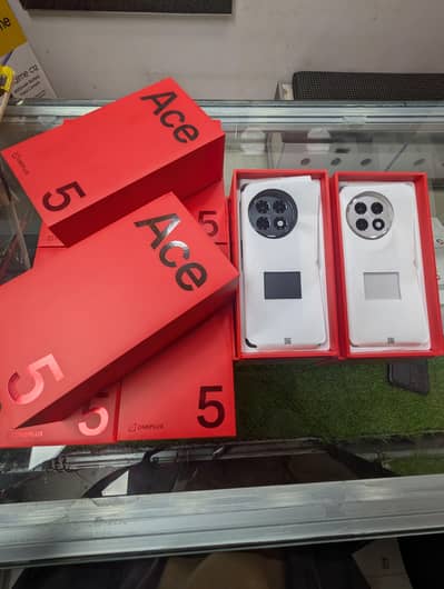 Oneplus ace 5 12/256,12/512 non pta non active boxpack available