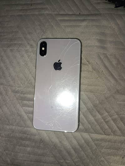 Only back is crack other wise 10 by 10