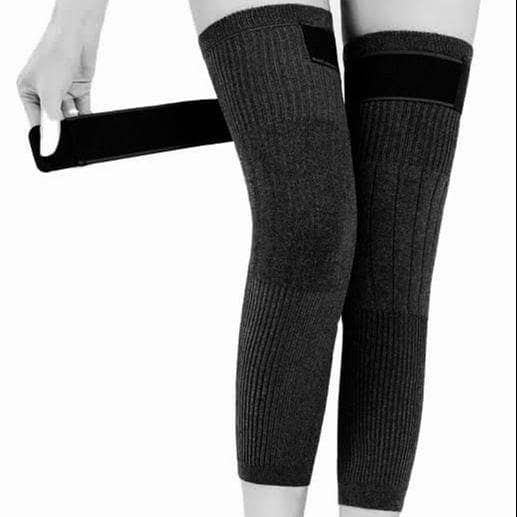 2 Pcs Leg Warmers with Belt and Knee Pads for Gym Compression