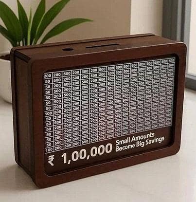 1 Lakh PKR Money Saving Box with Visual Tracker