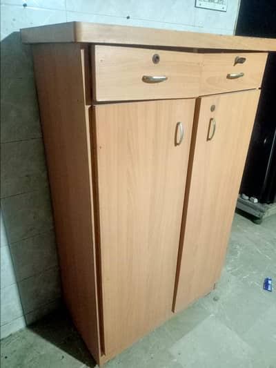 2 door small wardrobe for kids , Almari Almirah